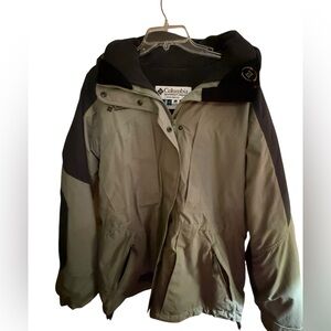 Columbia Double Whammy Interchange 3-in-1 Jacket Women’s Large Green